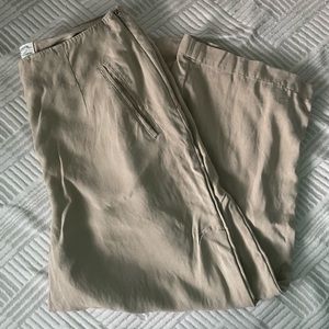 Silk Wide Leg Pants